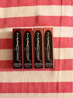 MAC Macximal Lipsticks 💄 I have other make up listed on my page check them out.