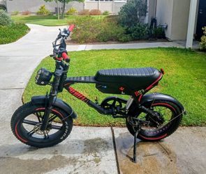 Electric Bike V29 model w/upgrades 48V 30MPH 20in Fat Tire