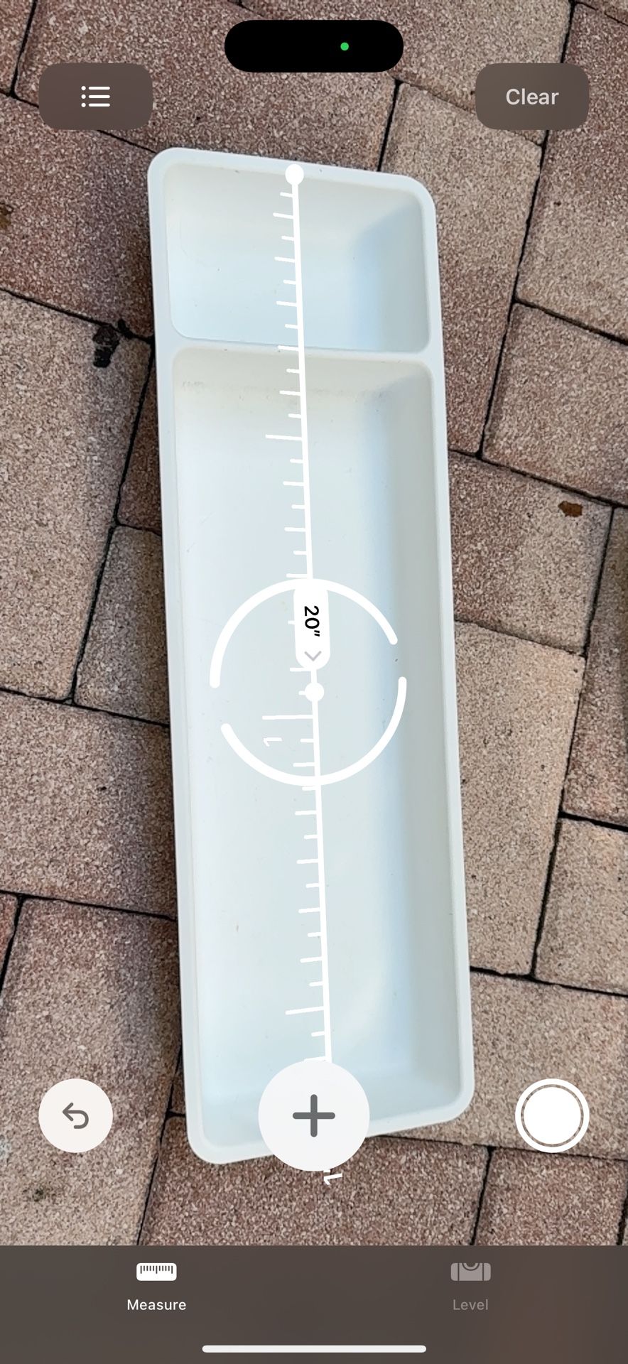 White Utensils Container