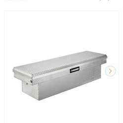 Husky 71.36 in. Diamond Plate Aluminum Full Size Crossbed Truck Tool Box
