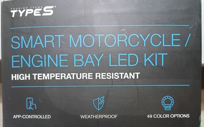 App-Controlled LED LIGHTING for MC OR underhood