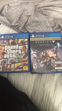 Gta v and destiny the taken king legendary edition