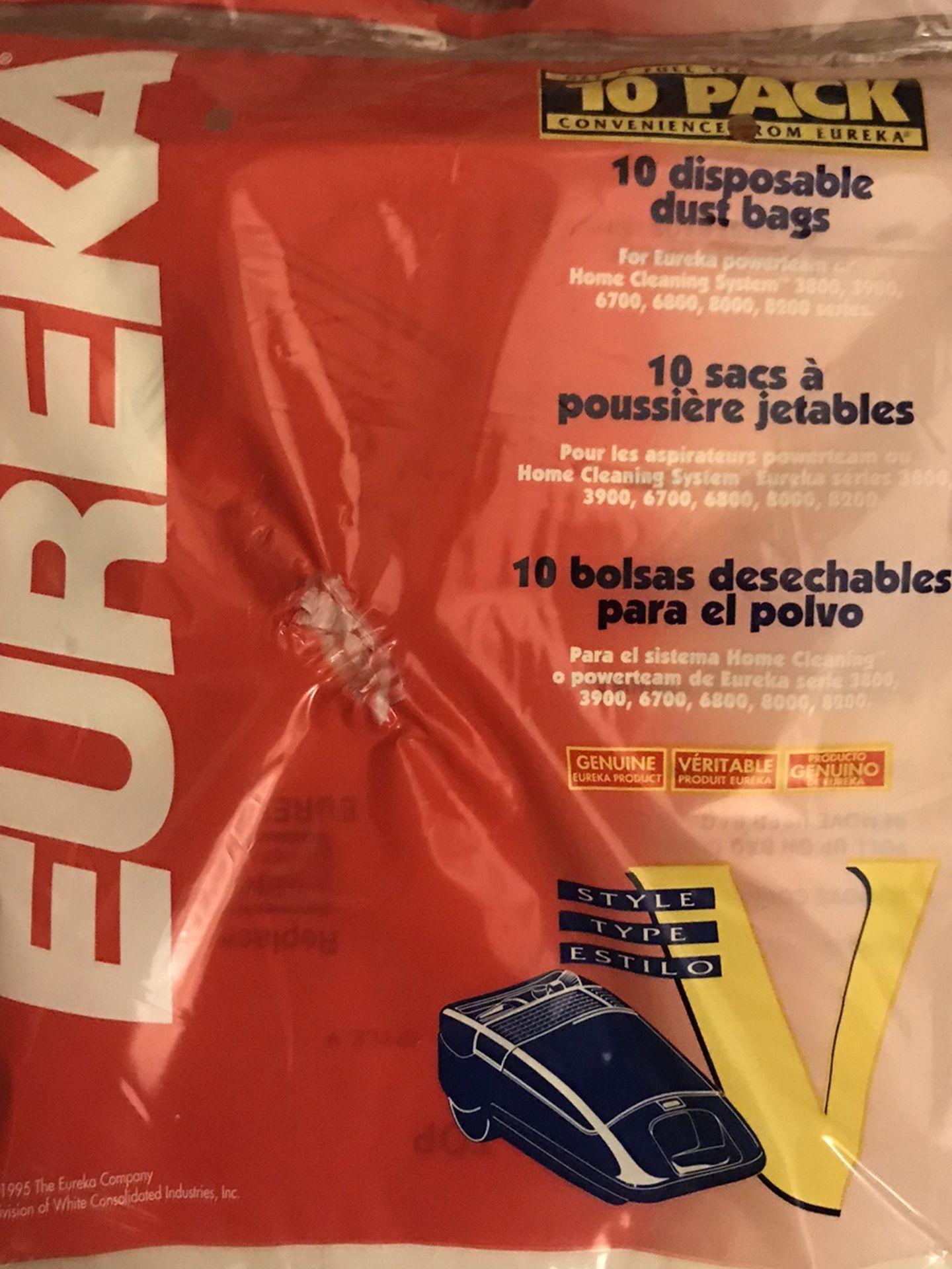 Replacement Vacuum Bags Eureka 54923