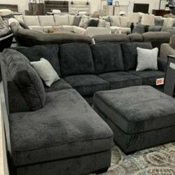 2 Pieces Sectional Couch Same Day Delivery