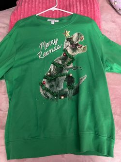 Merry Rexmas christmas sweater
