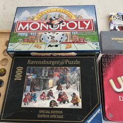 Board Games, puzzles