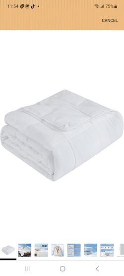Topcee Weighted Blanket (25lbs 88"x104" Cal King Size) Soft Cooling Heavy Blanket Sleeping, Apply to 240-260 lbs Body, Thick Breathable Blanket with G