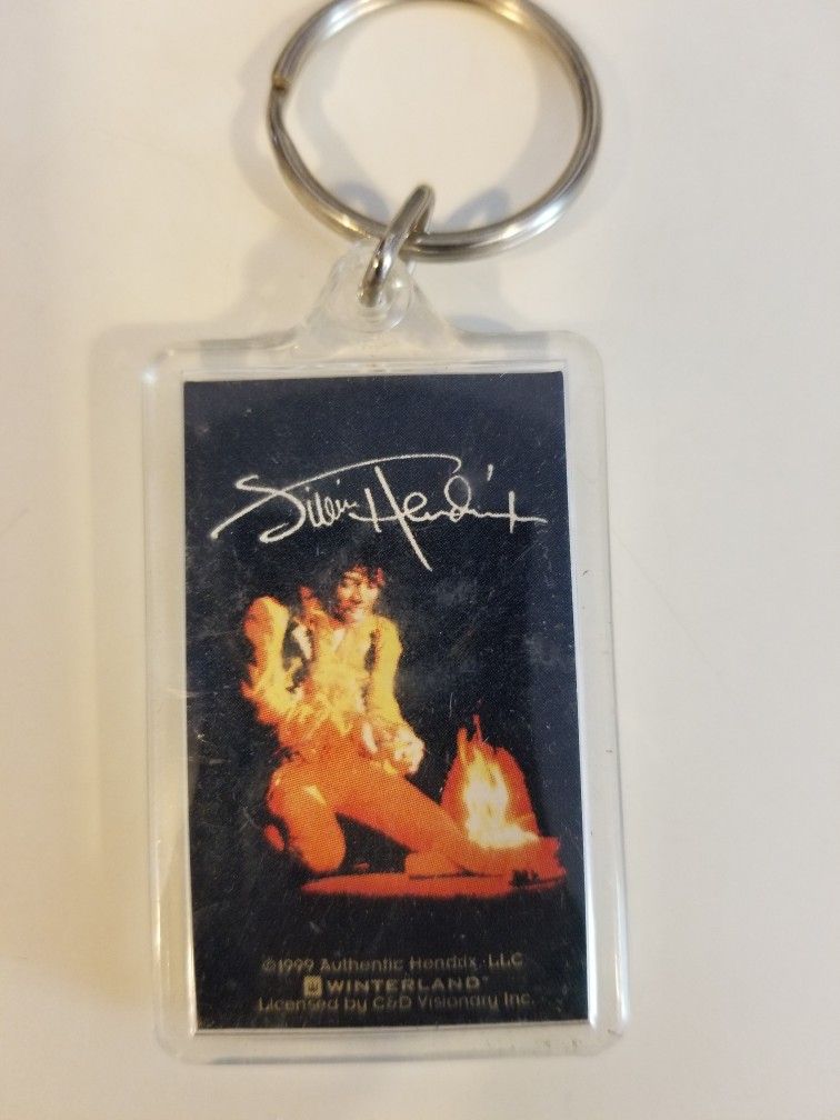 Jimi Hendrix Key Chain 