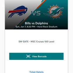 Dolphins Vs Bills
