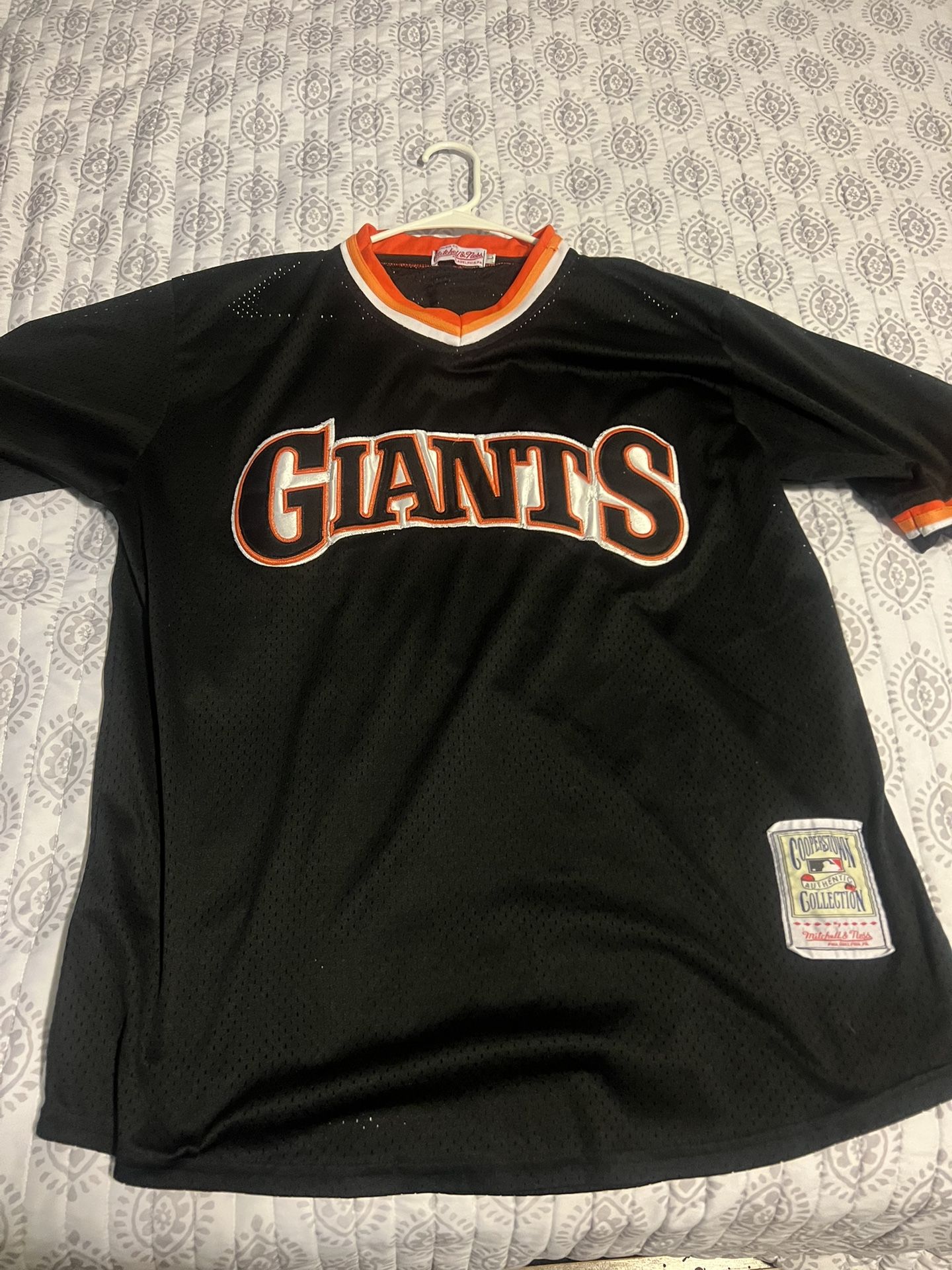 Black SF San francisco Giants Retro Jersey