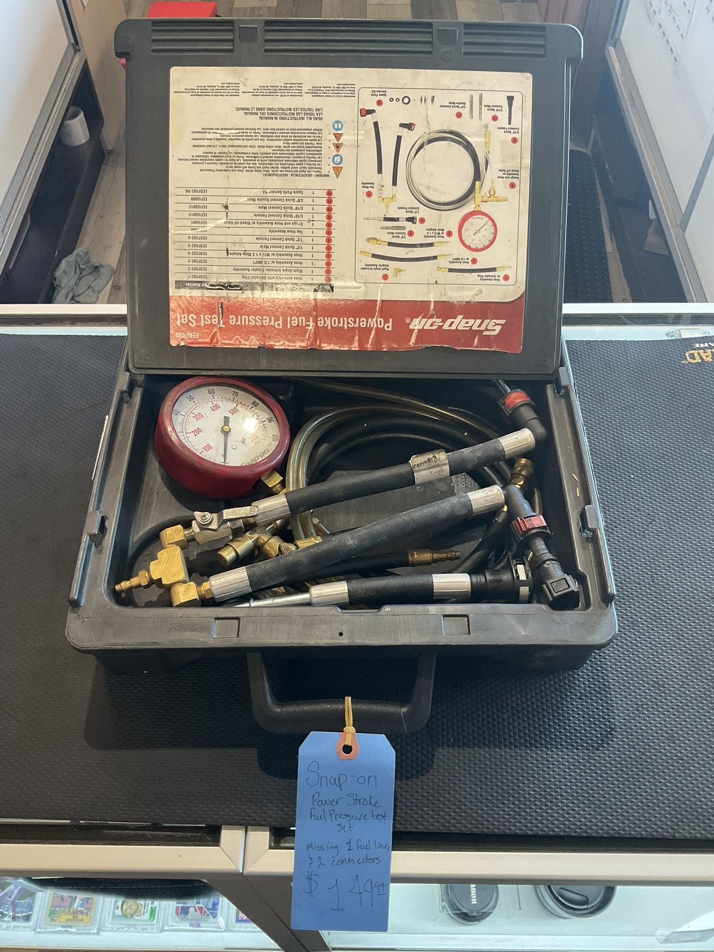 Snap On Power Stroke Fuel Pressure Set