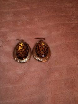 Leopard Earrings 