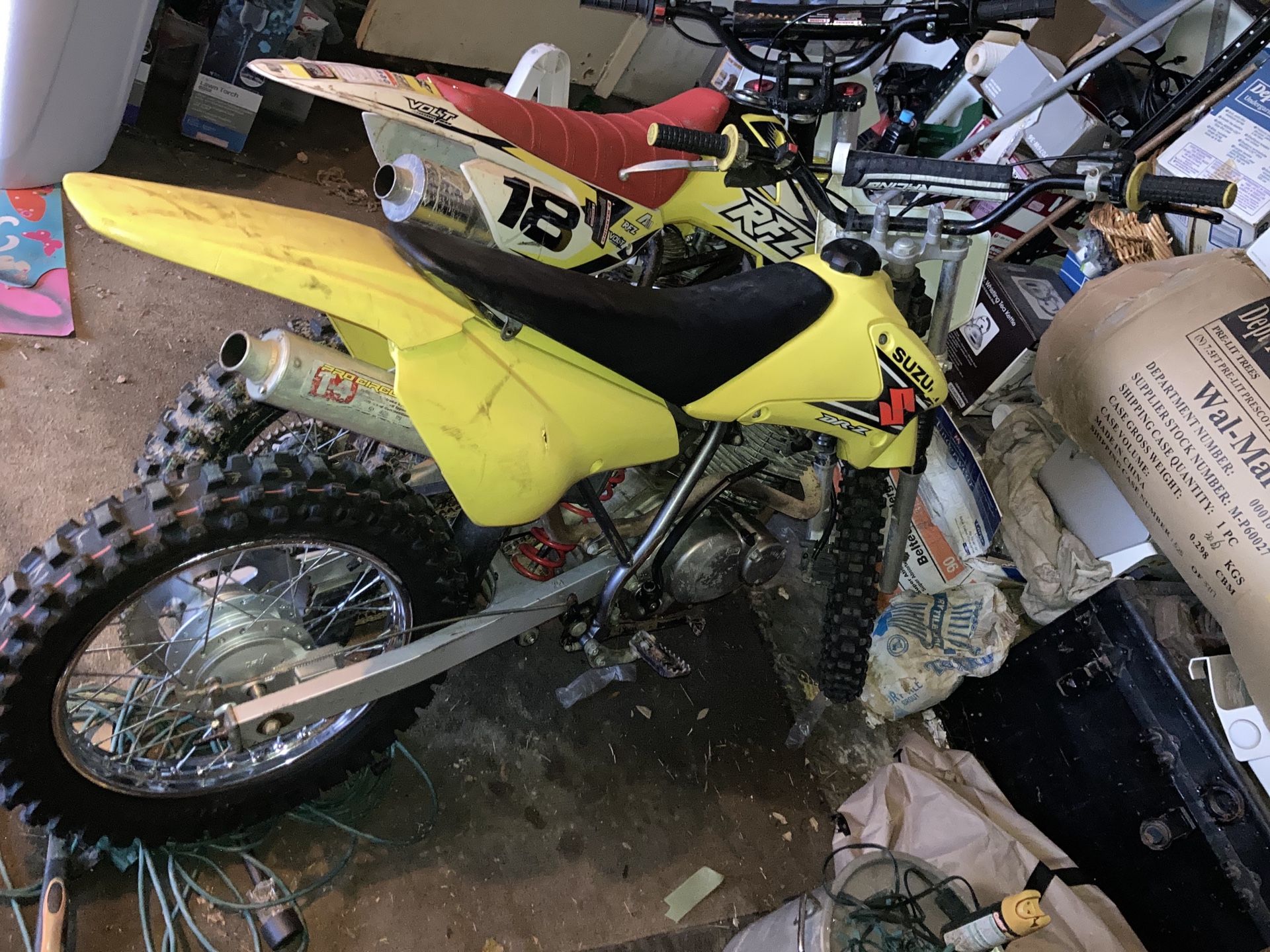 suzuki drz 125 dirt bike