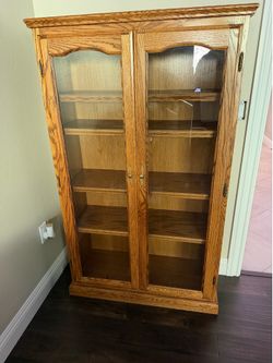 Oak bookcase