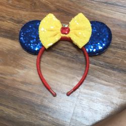 Snow White Mickey Mouse Ears
