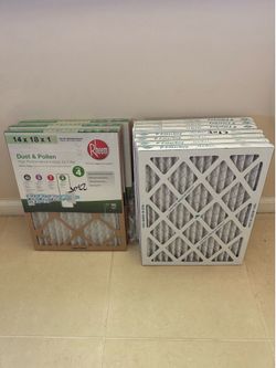 Brand new indoor air-conditioning filters 14 x 18 by one. I have 10 of them $65 takes all.