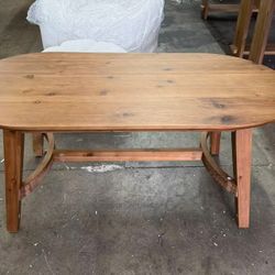 47X24X20in new assembled solid wood coffee table 