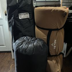 Teton XL Cot/Pad/Sleeping Bag