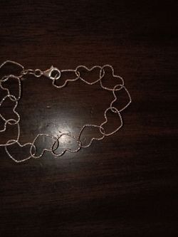 Bracelet hearts 925