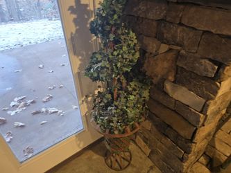 Fake Plant Nice Stand.