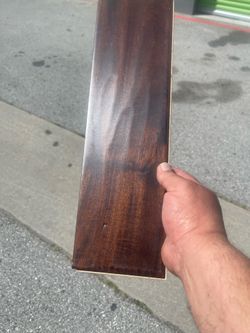 Prefinished hardwood