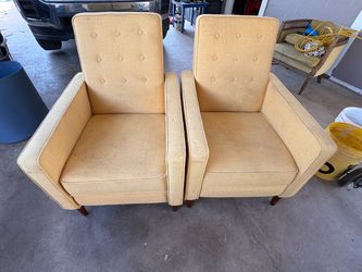 antique looking recliner