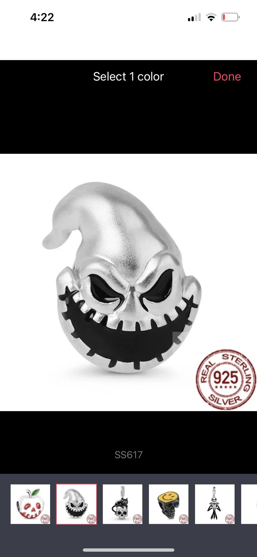 Disney Pandora Charm
