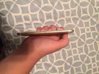 iPhone 6 gold locked