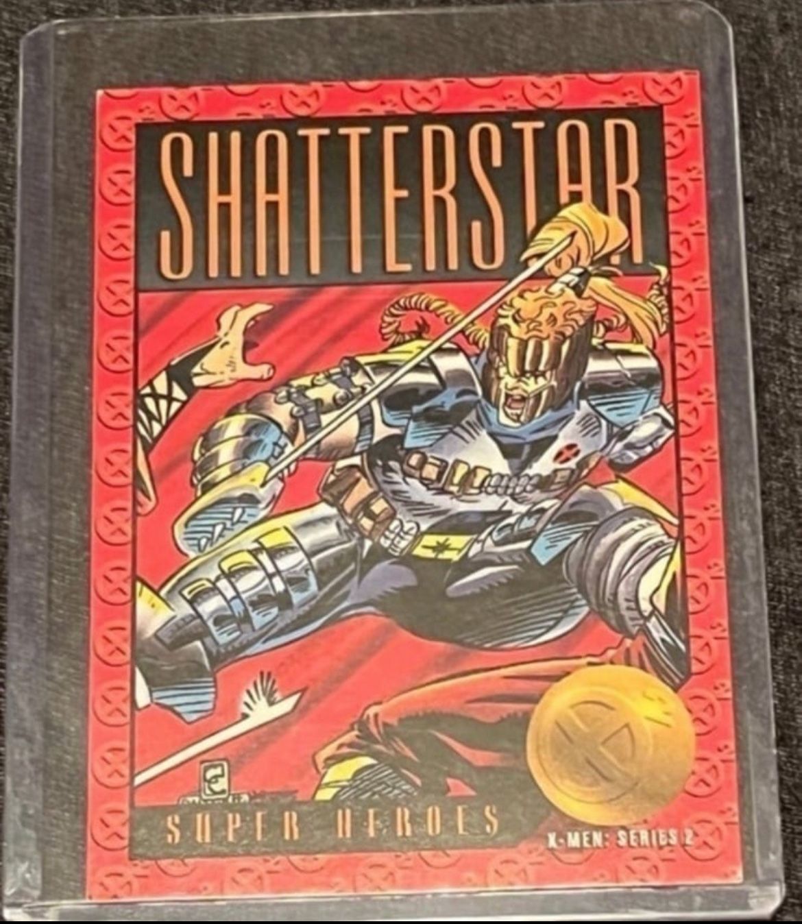 Shatterstar Super Heroes X-Men Series 2 SkyBox Marvel 1993 Trading Card #29