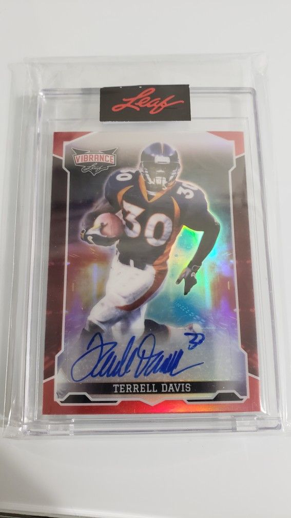 Terrell Davis BA-TD1 #2/2 AUTO