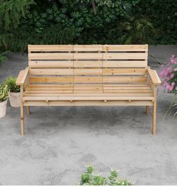 3 person bench patio
