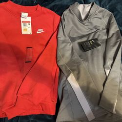2 Nike Boys Large Long Sleeve 