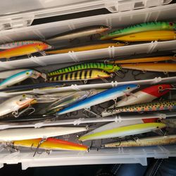 26 Jerkbaits With Tacklebox!