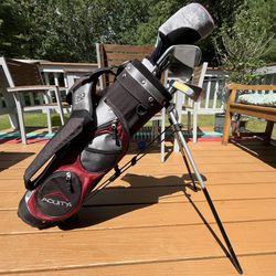Junior Golf Set & Bag/Stand/Backpack Straps