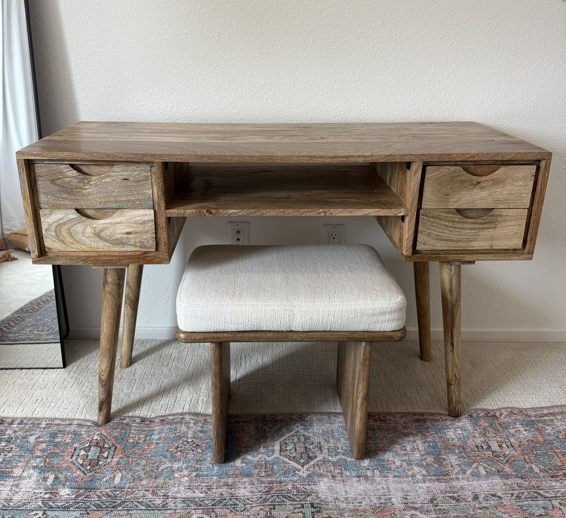 Mango Wood Desk