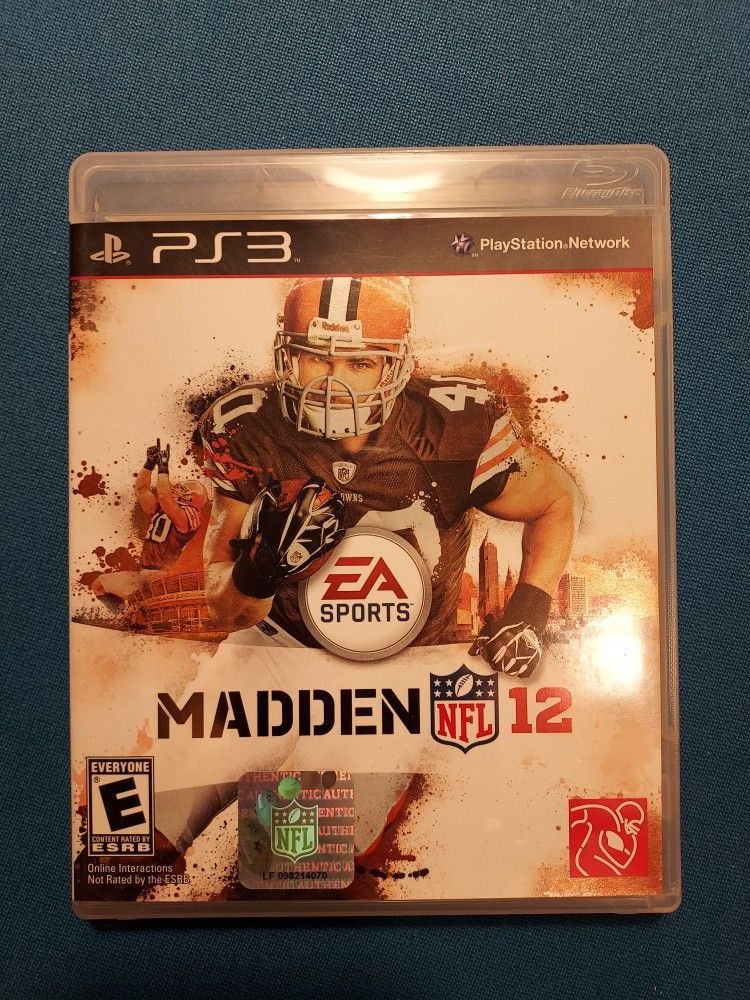 Madden NFL 12 For Playstation 3