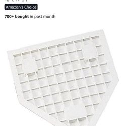 96 Heavy-Duty Rubber Home Plate, White 16" x 17" x 1"