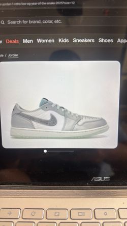 🔥 Air Jordan 1 Retro Low OG “Year of the Snake” | Size 12 | DS | SNKRS 🔥