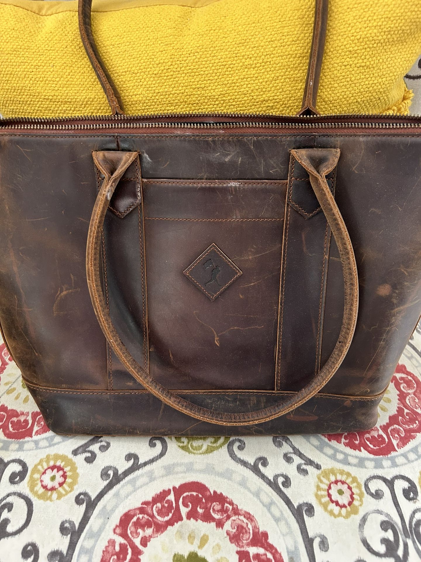 Baseball Glove Leather Bag