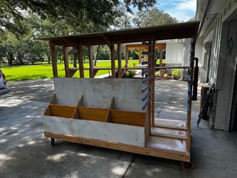 Plywood and lumber cart