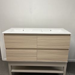 SALE ~ Modern Floating Bathroom Vanity - 48 inches