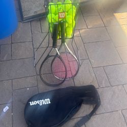 Tennis Rackets And Balls
