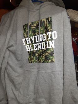 Medium gray hoodie medium