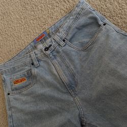 OMRUB Retro Jeans – Light Wash / Y2K Style