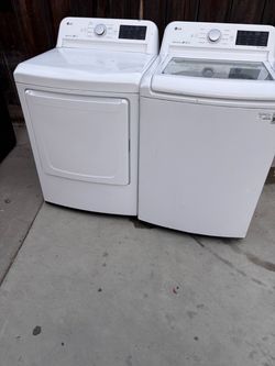LG Top Load Washer and Dryer Set