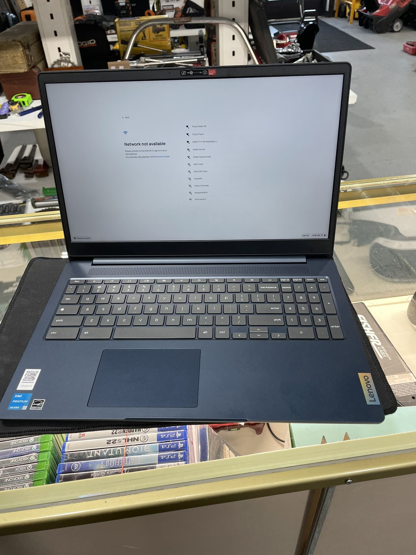 Chromebook Leno a