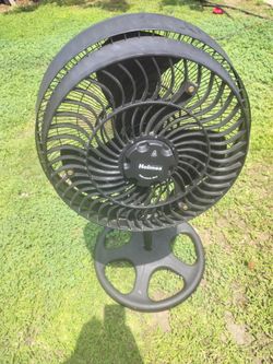 Outdoor misting fan