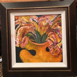 Flowers In A Pot
