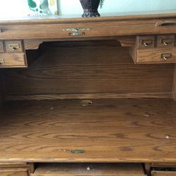 Antique Roll-Top Desk