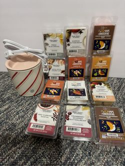 Wax warmer (new) and wax cubes bundle